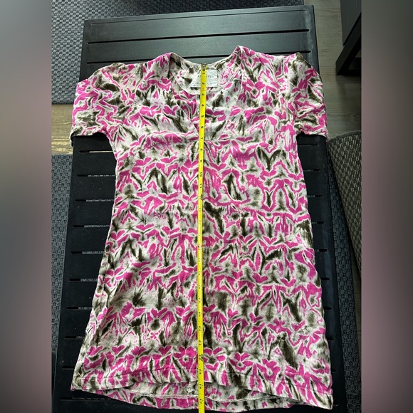 Osei Duro pink linen tunic, size small - Picture 4 of 7